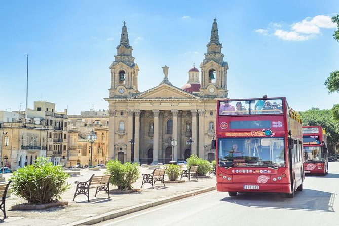 City Sightseeing Malta Island Bus & Optional Harbour Cruise