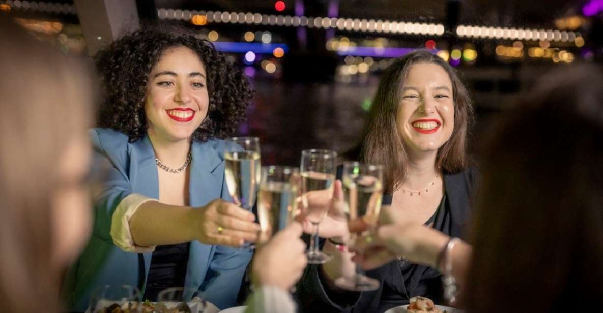 Festive London New Year's Eve 3-Course Dinner Cruise - Celebrate in Style With Fine Dining