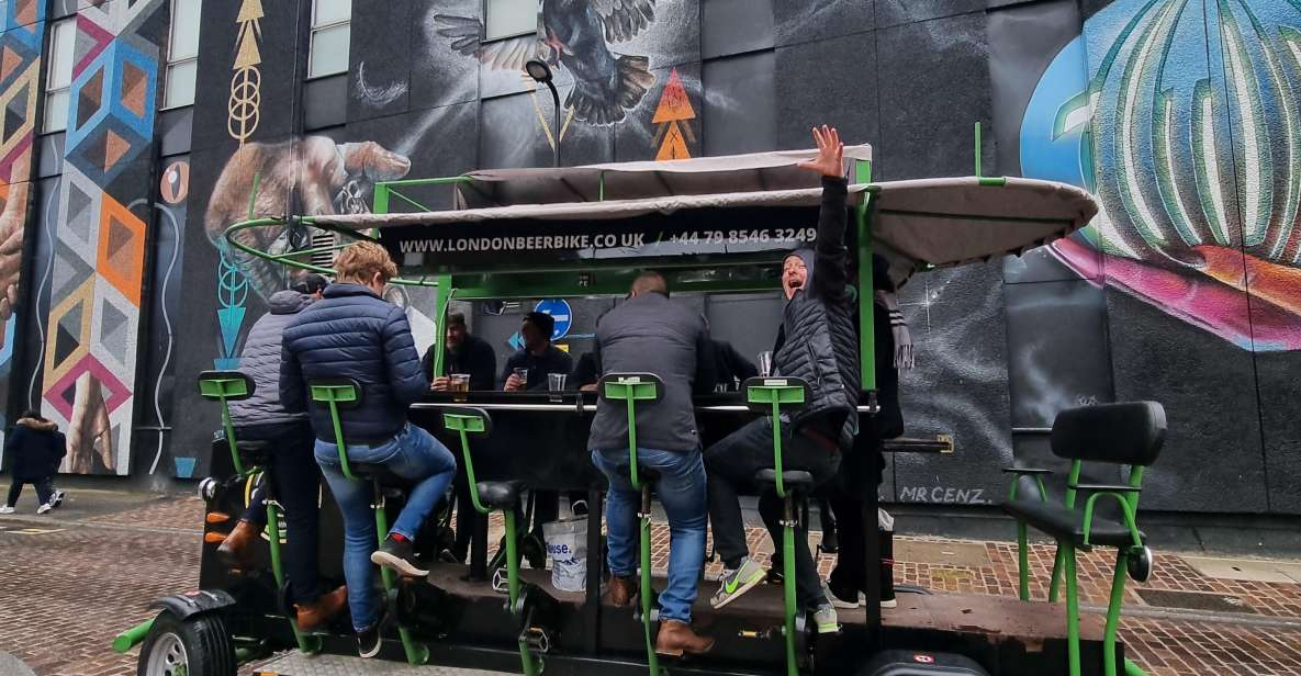 Birmingham Beer Bike - Private 1h Tour With Unlimited Drinks - Unwind With Unlimited Beer