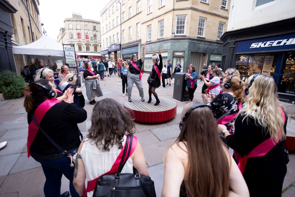 Bath: Silent Disco Guided Walking Tour - Whats Included in Tour