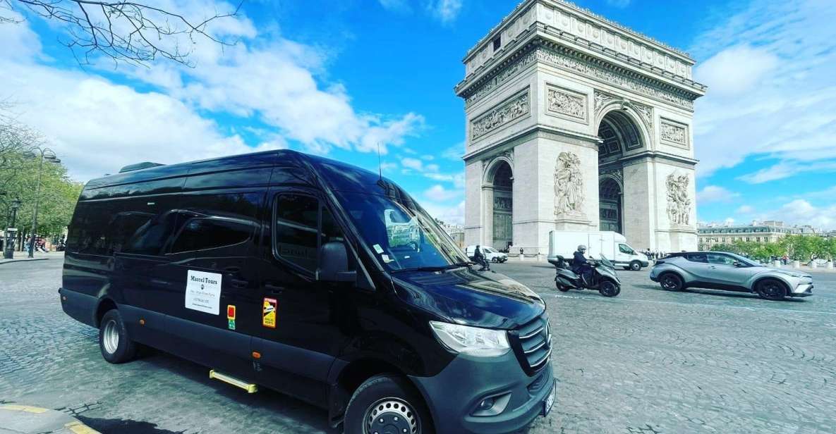 From Paris to London or Back: Private One Way Transfer - Inclusions and Amenities Provided