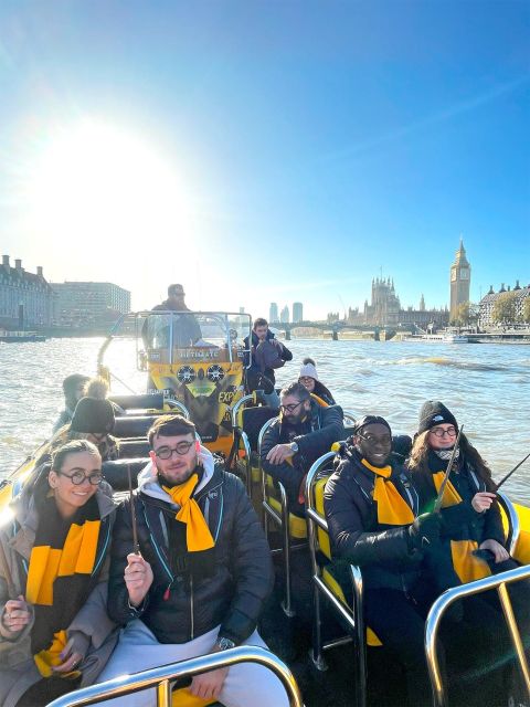 London: 45 Minute Magical Wizard Blast Speedboat Tour - Important Safety Information