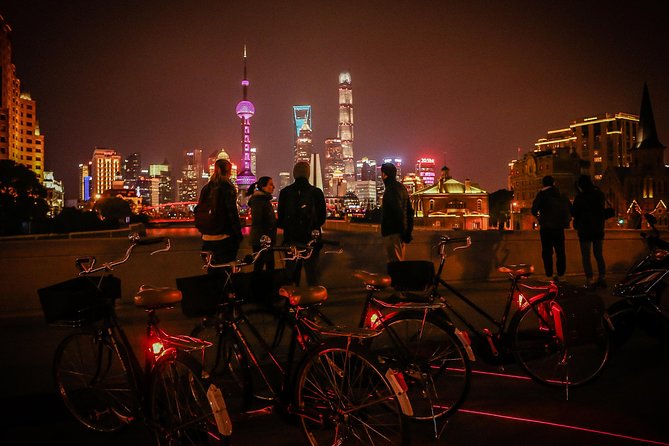 Shanghai Small-Group Night Tour by Bike - Tour Highlights