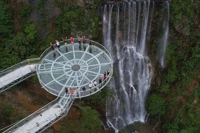 Gulong Gorge Skywalk Glass Bridge and Waterfall View Private Tour - Flexible Pick-Up Locations and Languages