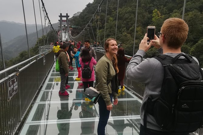 Gulong Gorge Skywalk Glass Bridge and Waterfall View Private Tour - Booking Information and Inclusions