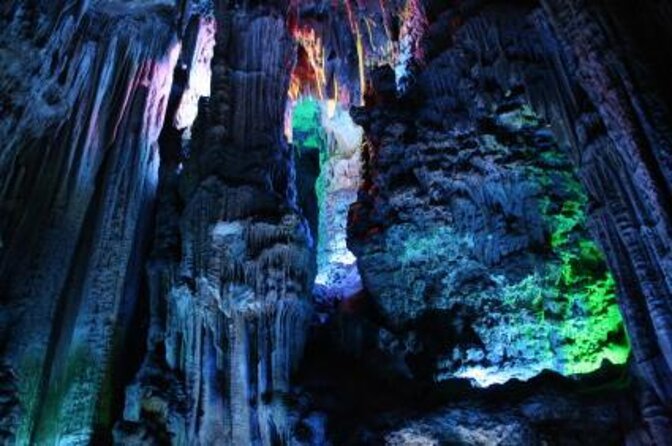 1-Day Guilin Tour to Reed Flute Cave, Xianggong Hill, Bamboo Boat and Night Show - Key Takeaways