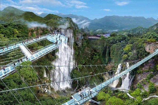 Private Tour to Gulong Canyon With Glass Bridge and Water Falls From Guangzhou - Tour Highlights and Location