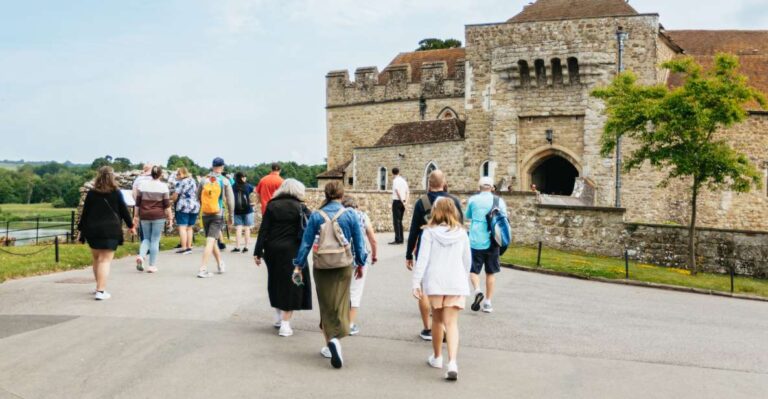 From London: Leeds Castle, Canterbury Cathedral & Dover